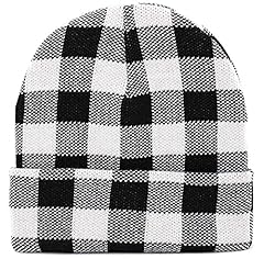 Black White Buffalo Plaid