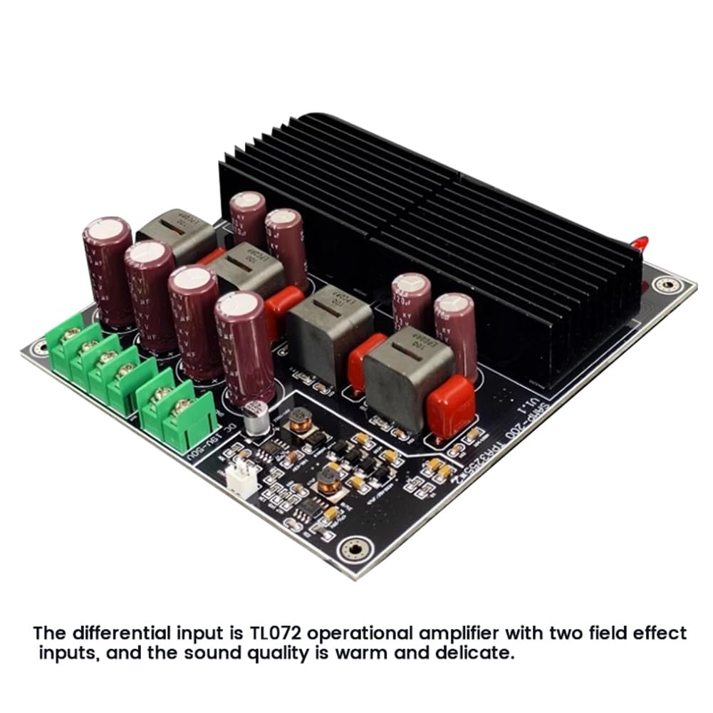 TPA3255 - Amplificador de potencia Bluetooth dual de 1200 W + 600 W 2.0 estéreo de alta fidelidad, clase D, amplificador TL072 Op Amp