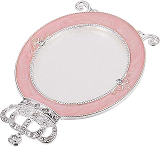 Balacoo 1Pc Paleta Pérola Coroa Pérola Esmalte Acrílico Display Risers Maquiagem Mistura Paleta Placa De Exibição Ponta Do Prego Ferramentas De Exibição Manicure Paleta De Cores Da Arte