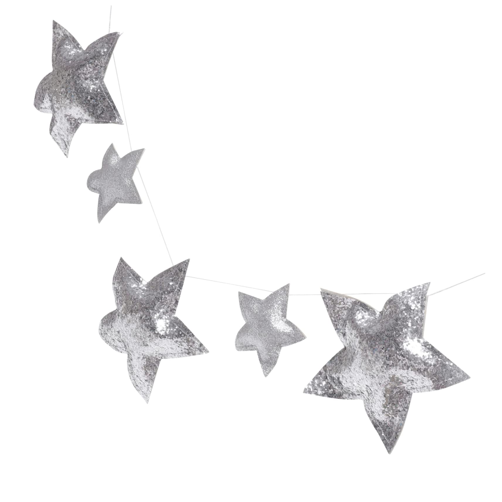 Yardwe 4stücke Sternen Banner Deko Für Kinderzimmer Teilig Glänzende Silvester Und Weihnachtsdeko Vielseitig Einsetzbar Für Wand Fenster Und Garten Langlebig Und Dekorativ