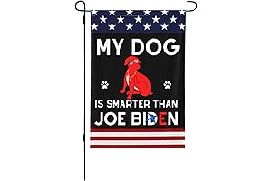 Anti-Biden Patriotic American Flag: 'My Dog is Smarter Than Biden'