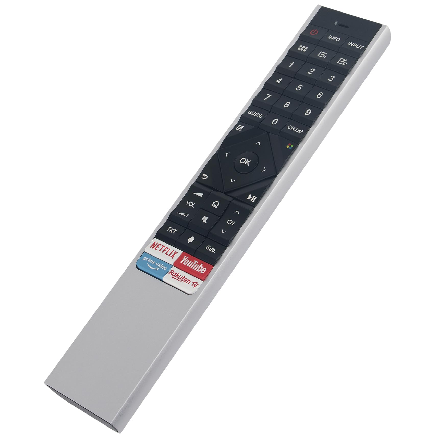 ERF6A62 Telecomando di ricambio Fit for Hisense OLED 4K Smart TV VOICE Remote H5508B H55O8B H50U7B H5508B H55U8B H65U8B 50U7QF