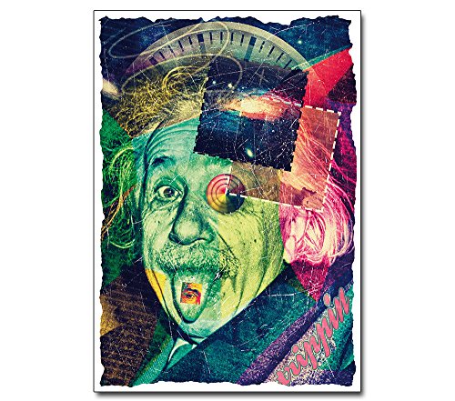 Poster - Albert Einstein's Trip - Büro Physik Wissenschaft Forschung Cover