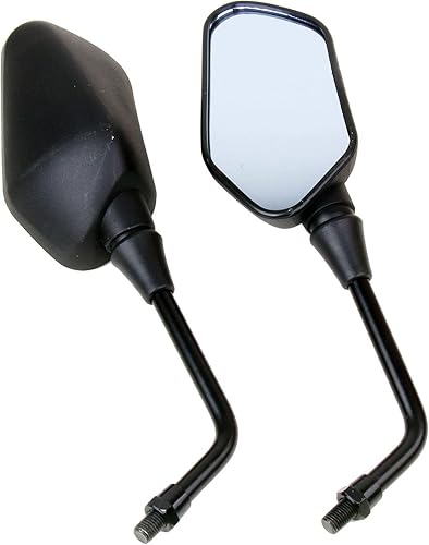 Espejos retrovisores negros compatibles con Suzuki Vstrom 650 DL650 2012