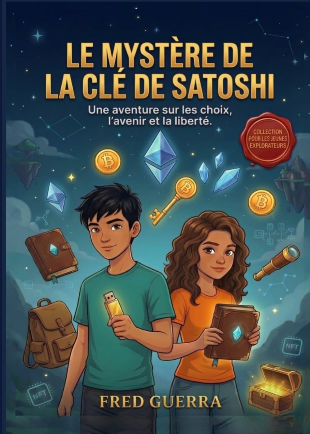 Les jeunes explorateurs et le mystère de la clé de Satoshi: Une aventure sur les choix, l’avenir et la liberté.