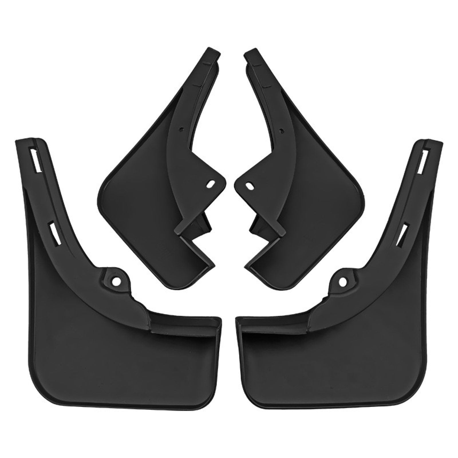 CDQSB 4 Pcs Car Mud Flaps for Aeolus EX1 /X1, Front Rear Fenders Splashproof Splash Guards Mudflaps Protects Accessories