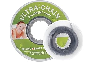 Colourful Orthodontic Power Chains for Braces