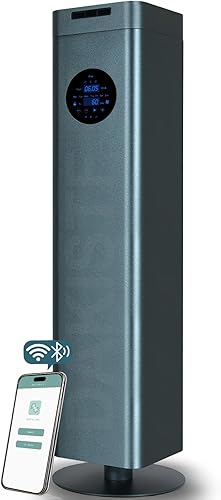 Difusor de aceite esencial sin agua mejorado con control WiFi y Bluetooth tecnología de difusión de aire frío. Cobertura de 6000 pies cuadrados,