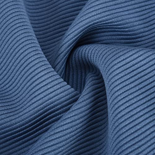 Womens Casual Quarter Zip Up Pullover Sweatshirts Hoodies Long Sleeve Oversized Y2K Fall Outfits Rib Knit Clothes Teen Girls4