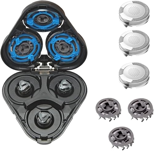 Miniatura 8 de Cabezal de afeitar de repuesto para Phi&Lips Norel&co afeitadora eléctrica inalámbrica en seco húmedo SH50 5000 6000 S6670 S6688 S6875 S5266 S5166