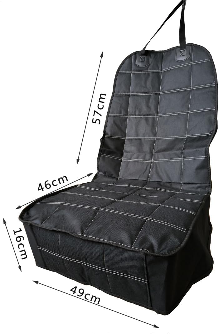 Heavy Duty pet passenge seat Cover Waterproof Protection Universal fits All Foldable Light Weight Compact Cover 600D