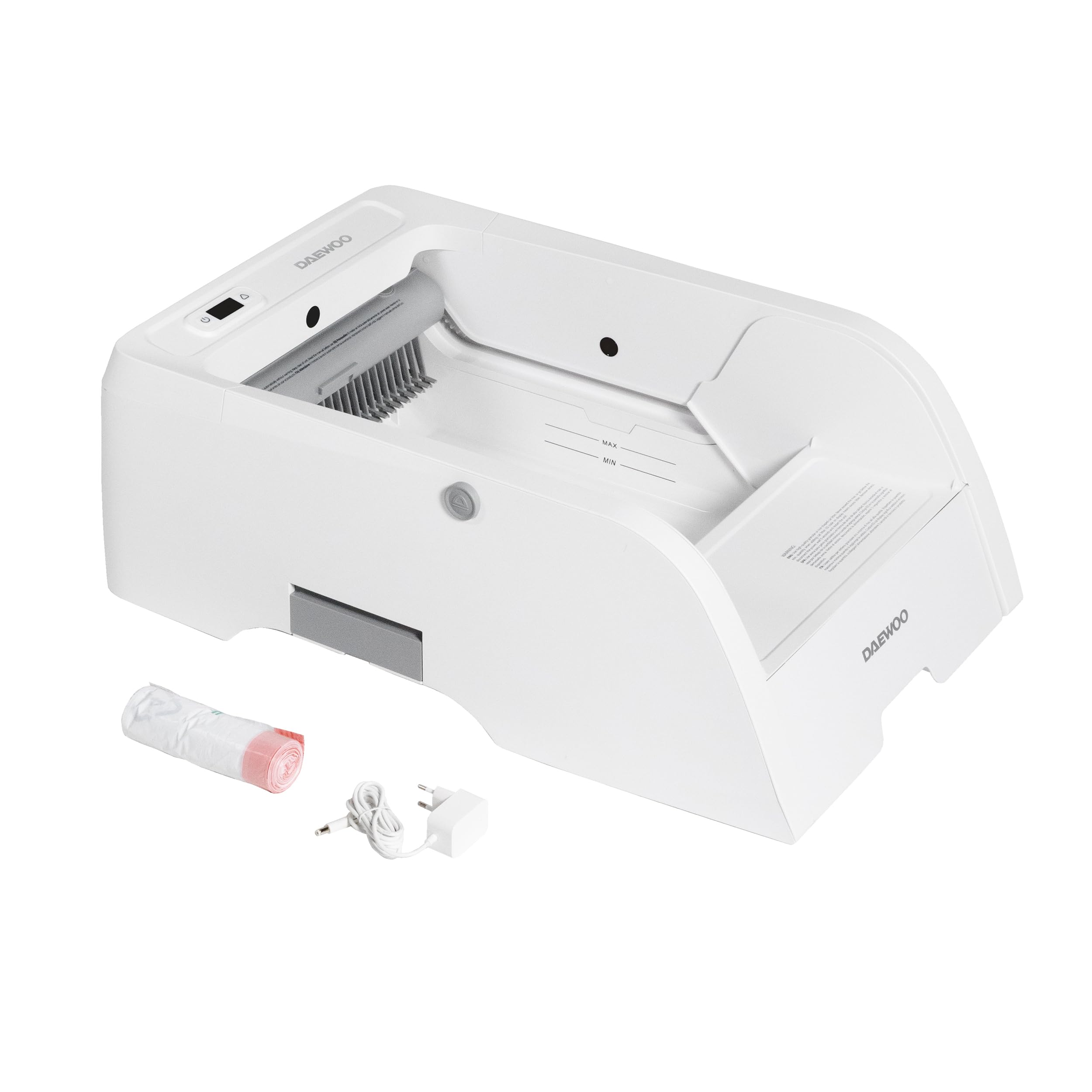 Daewoo - Lettiera Gatto Autopulente 5L con Sensore di Rilevamento Animale, Controllo Remoto tramite App TUYA, Lettiera Automatica con Timer, Silenziosa a 45 dB, Cani e Gatti Accessori
