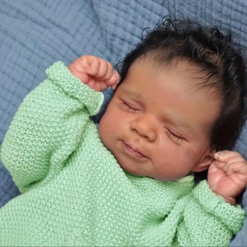 Muñeco Reborn Niño 18 Pulgadas Realista Vinilo miniatura 4