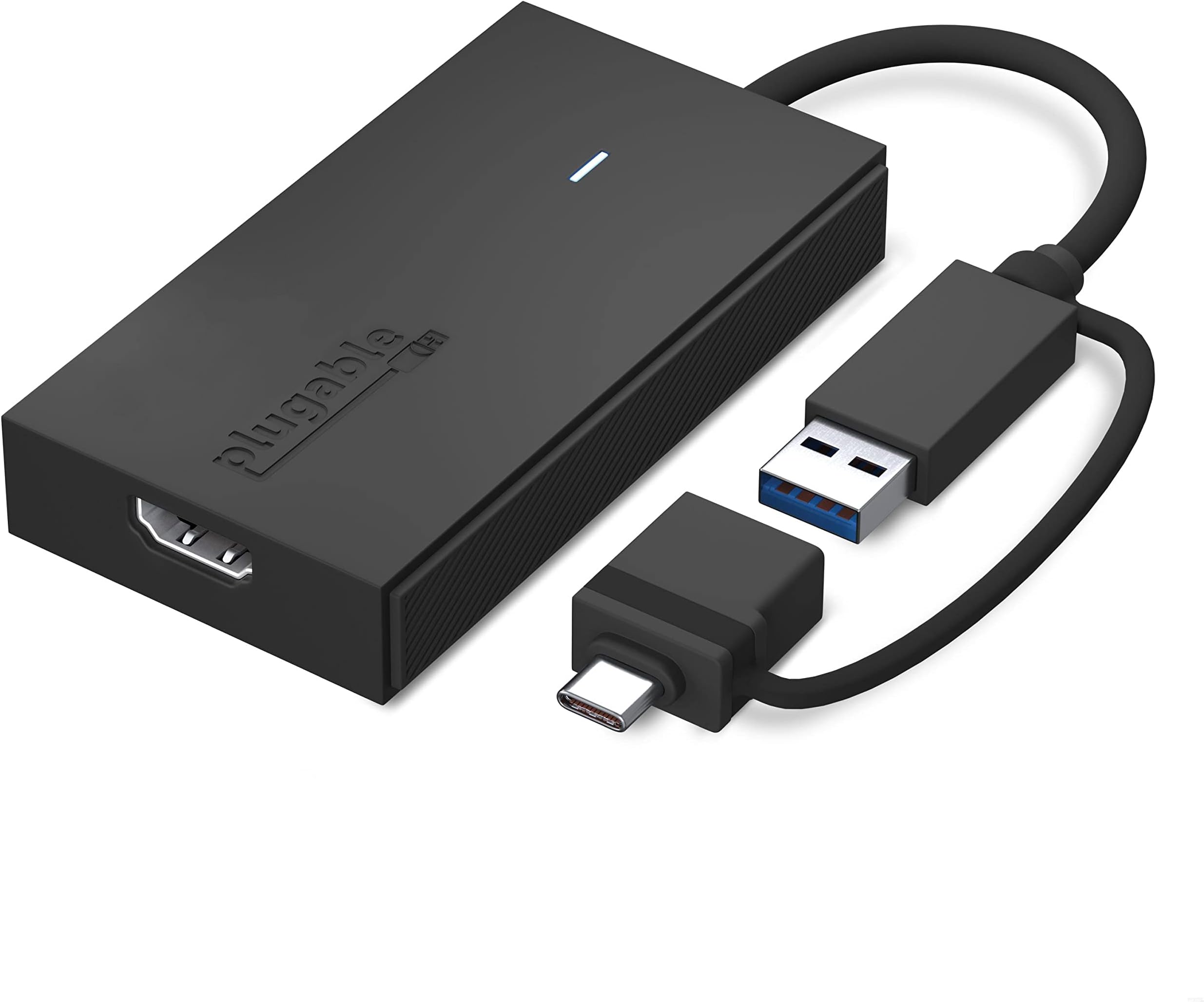 USB C to HDMI Adapter, Universal Video Graphics Adapter for USB 3.0 and USB-C Macs and Windows, Extend an HDMI Monitor up to 1080p@60Hz