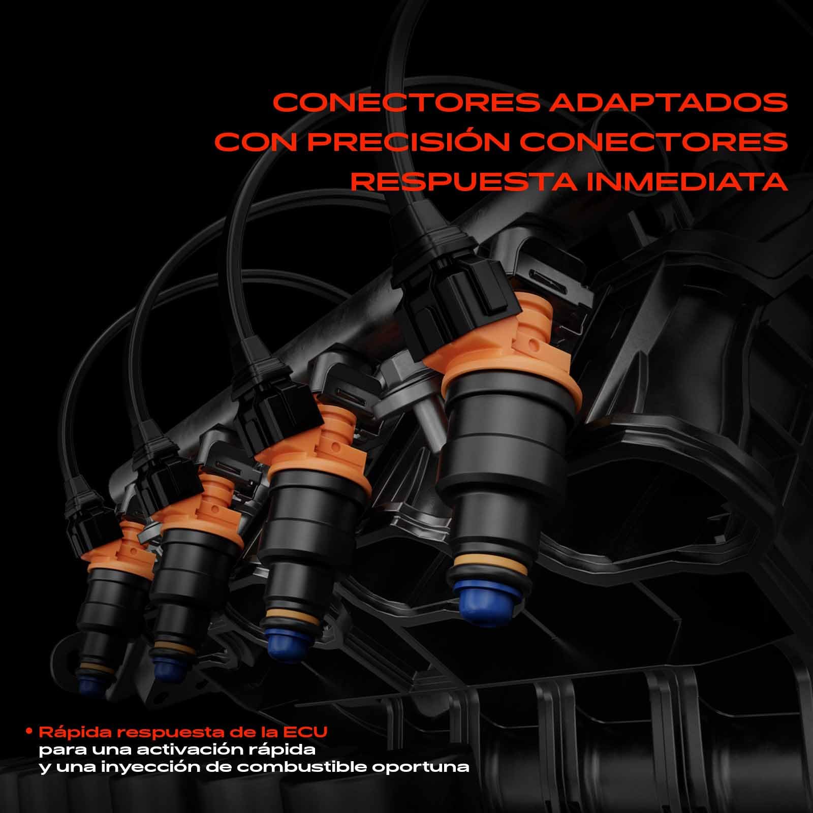 Frankberg 6 válvulas de inyección de gasolina 1439800 | Compatible con: Serie 3 E46, X5 E53, Serie 3 Convertible E46, Serie 3 Coupé E46, Serie 7 E65 E66 E67, Serie 5 E39