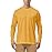 Roadbox Mens UPF 50+ Long Sleeve SPF Diving Rash Guard UV Sun Protection Shirts for Outdoor Fishing Hiking Swimming Running Golden Yellow