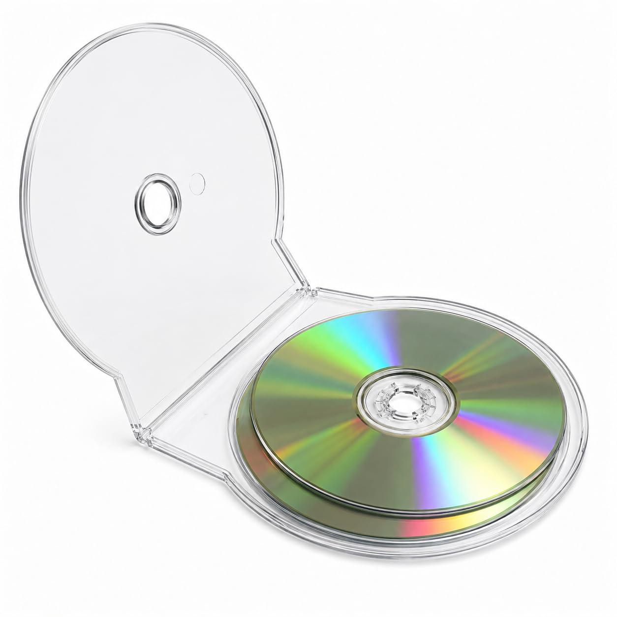 100 x Doble CD DVD Clara Concha (C Conchas) Casos por Dragon Trading®