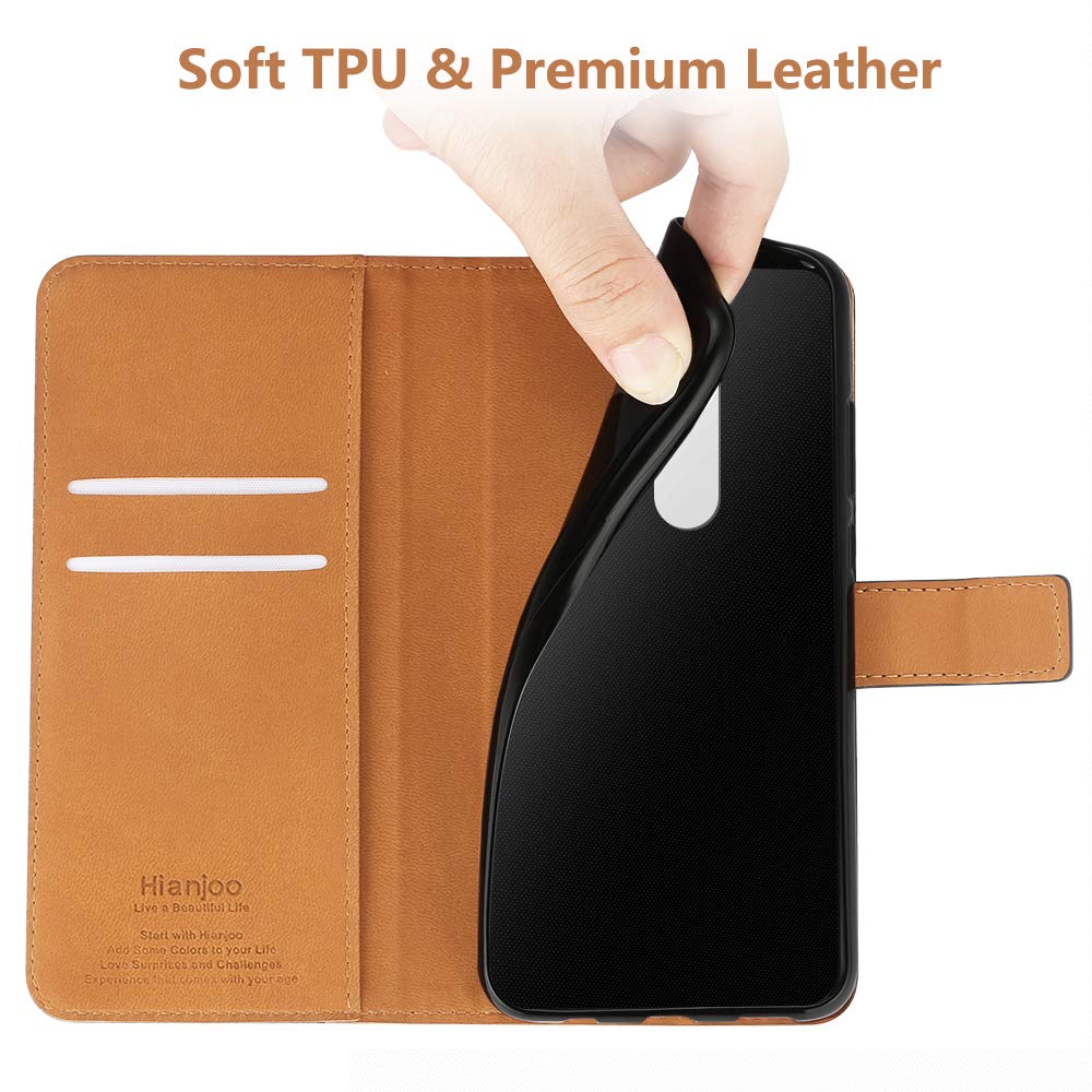 Hianjoo Funda Tipo Cartera Para Xiaomi Redmi Note 15 (6.77″) – Cuero PU, Cierre Magnético, Soporte Y Portalicencias