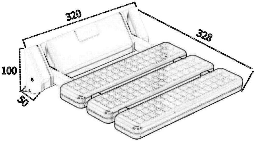 CHEWYNP Wall-Mounted Shower Seat, Folding Shower Seat with Coloured Seat Cushion for Bathroom Balcony Easy to Assemble Blue Shower Stool Shower seat Bath Stool Bath seat