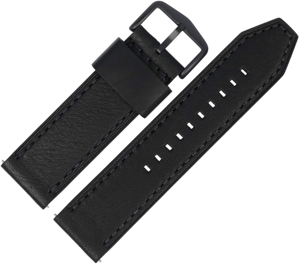 Watch Strap 24mm Black Leather - JR-1354 | LB-JR1354