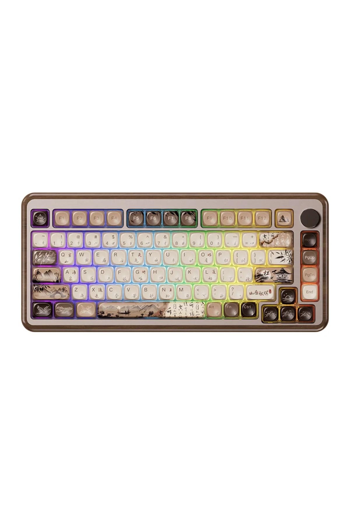 Amazon.com: Akko MU02 Mechanical Keyboard with Walnut Wooden Case Amazon.com: Akko MU02 Mechanical Keyboard with Walnut Wooden Case