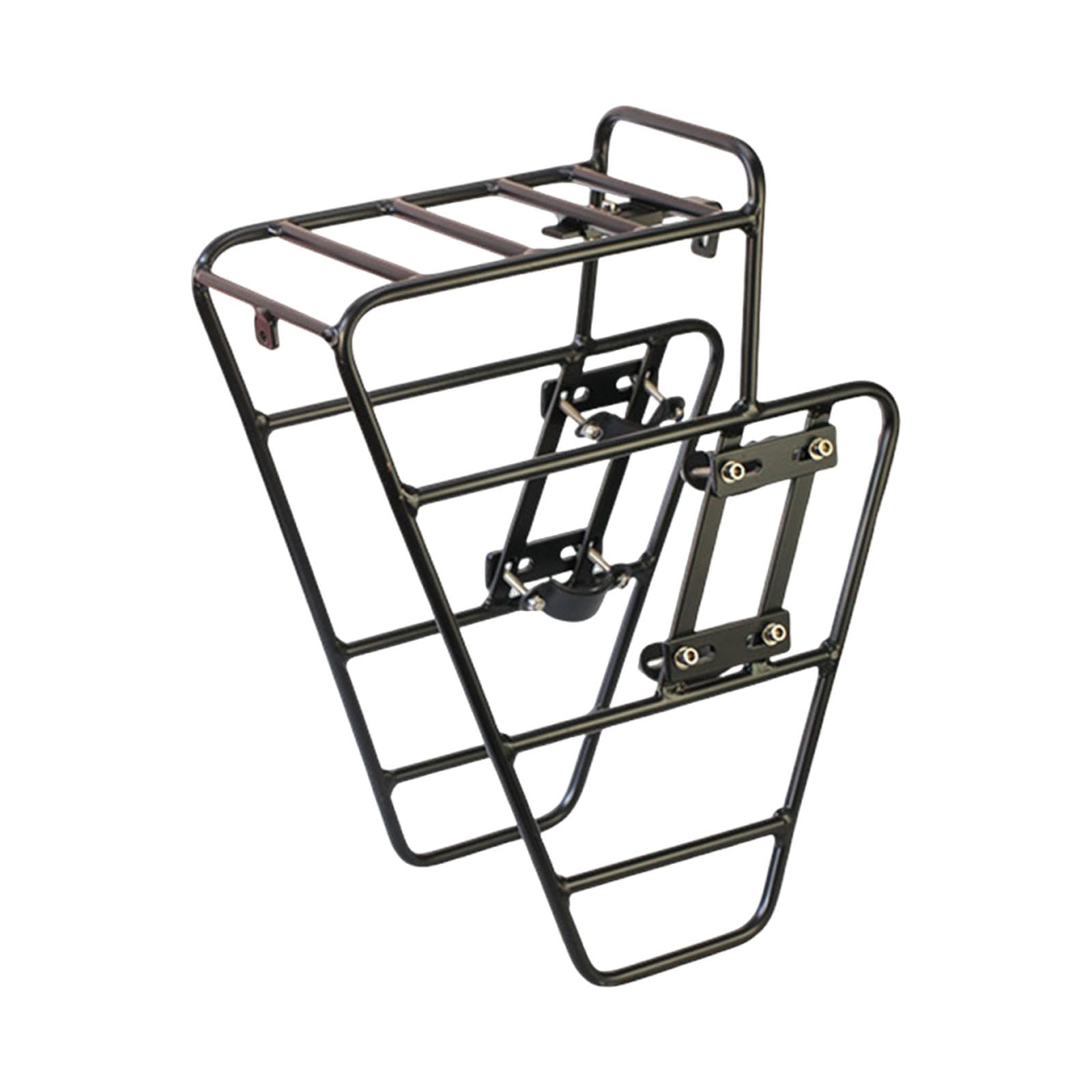 Milageto Porte-Bagages Avant en Aluminium pour vélo, Accessoire pour VTT et randonnée