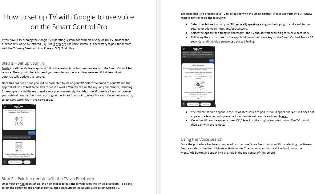 One For All Urc7966 remote next to its instruction manual.