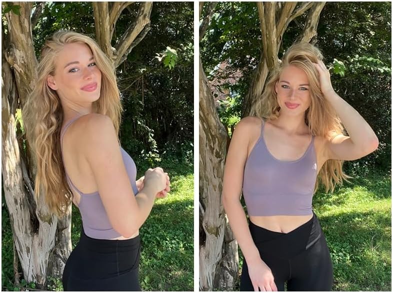 Sykooria 3 Pack Strappy Sports Bra for Women Sexy Crisscross for Yoga Running Athletic Gym Workout Fitness Tank Tops - Image 5