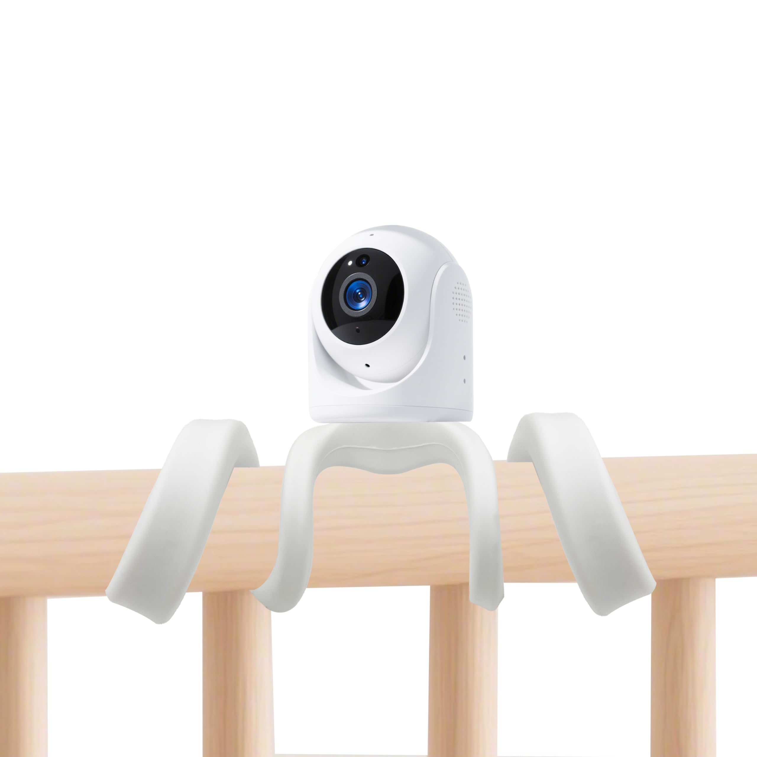 FloraVigo Babykamera-Halterung, universelle Babyphone-Halterung, Flexible Sicherheitskamera-Drehhalterung, kein Bohren erforderlich, Für Babykameras mit 1/4"-Gewinde am Sockel