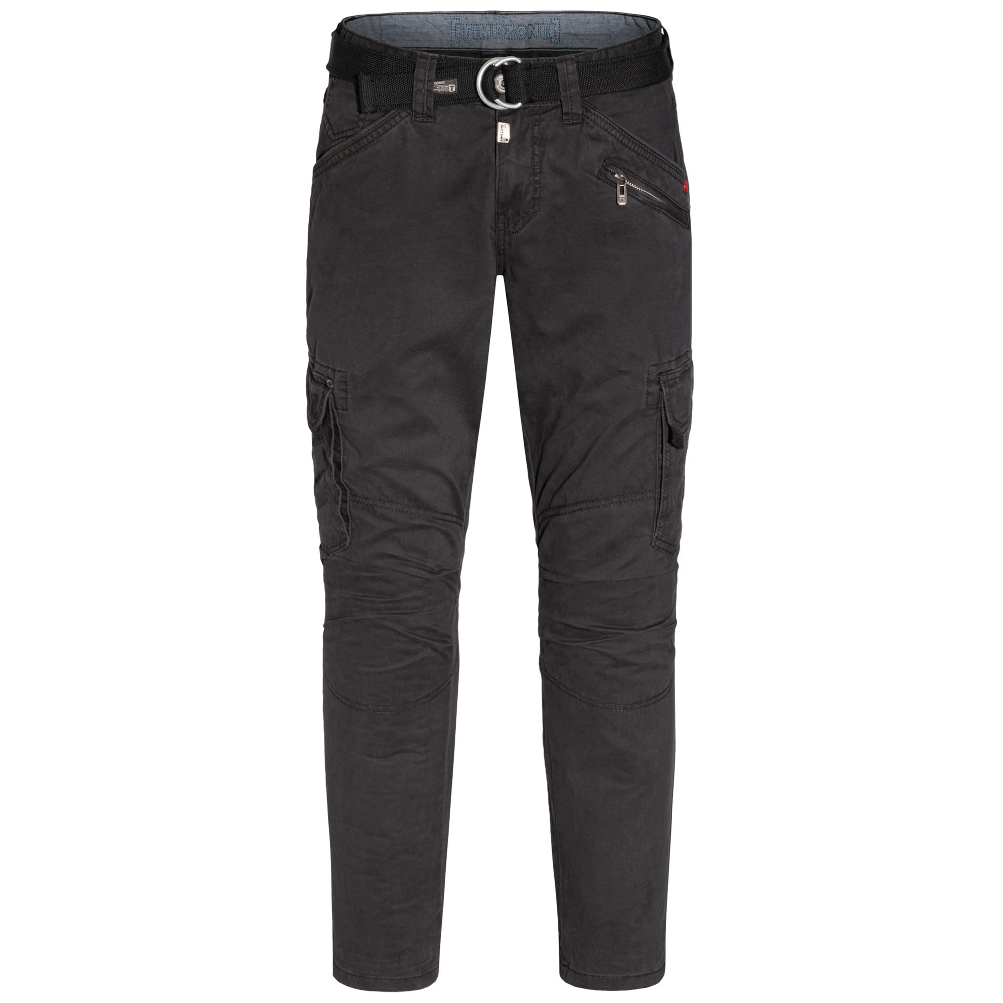 Timezone BenitoTZ Herren Cargohose Benito mit Stoffgürtel