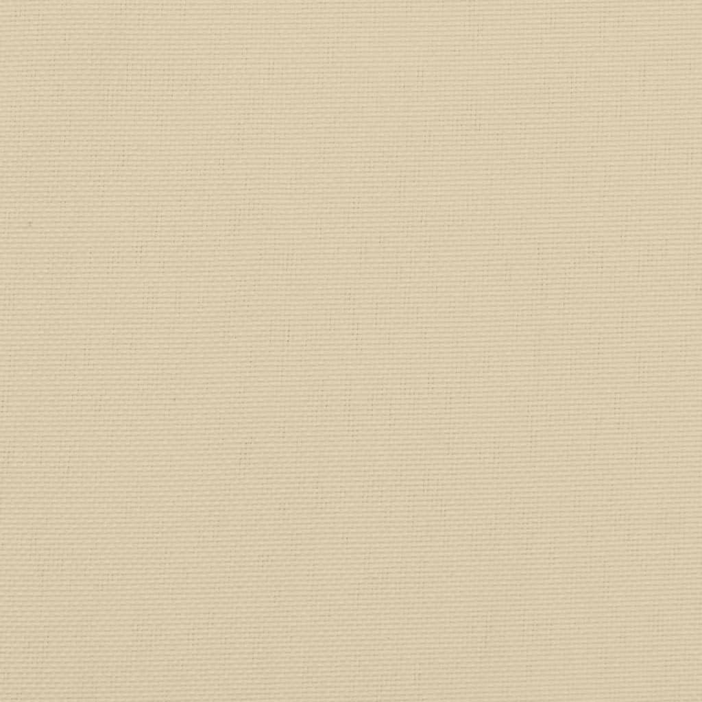 vidaXL Coussin d'extérieur 6 pc Beige 100 x 50 x 7 cm