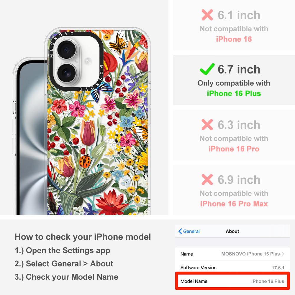 MOSNOVO Case for iPhone 16 Plus - Image 2
