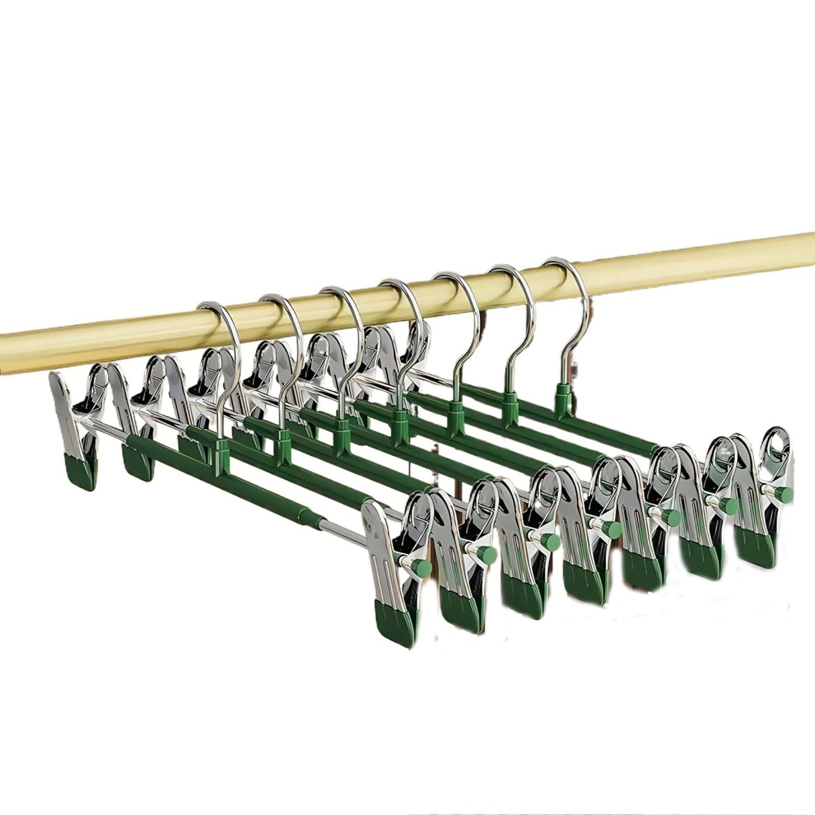 7-piece Stainless Steel Hanger Set Expandable Double Coat hanger