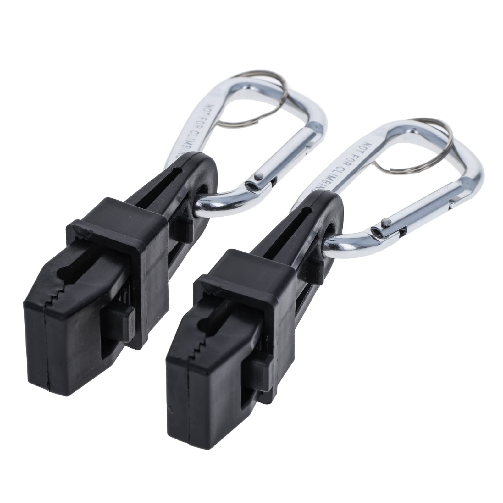 Carabiner and Awning Clamp Set Camping Essentials Tarp Clips 4pc Set