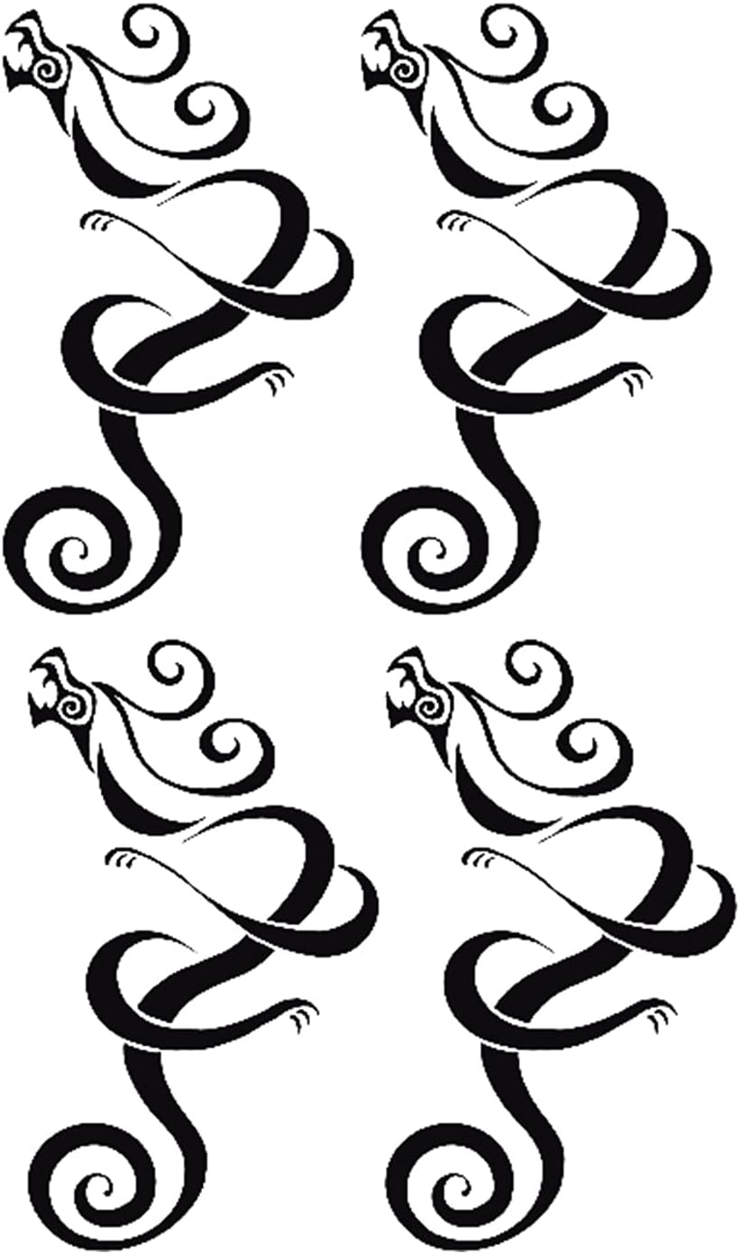 AwwwCos Tokyo Revengers Halloween Cosplay Temporary Tattoos Tattooing Body Stickers Mikey Draken Makeup Kit 13.5CM