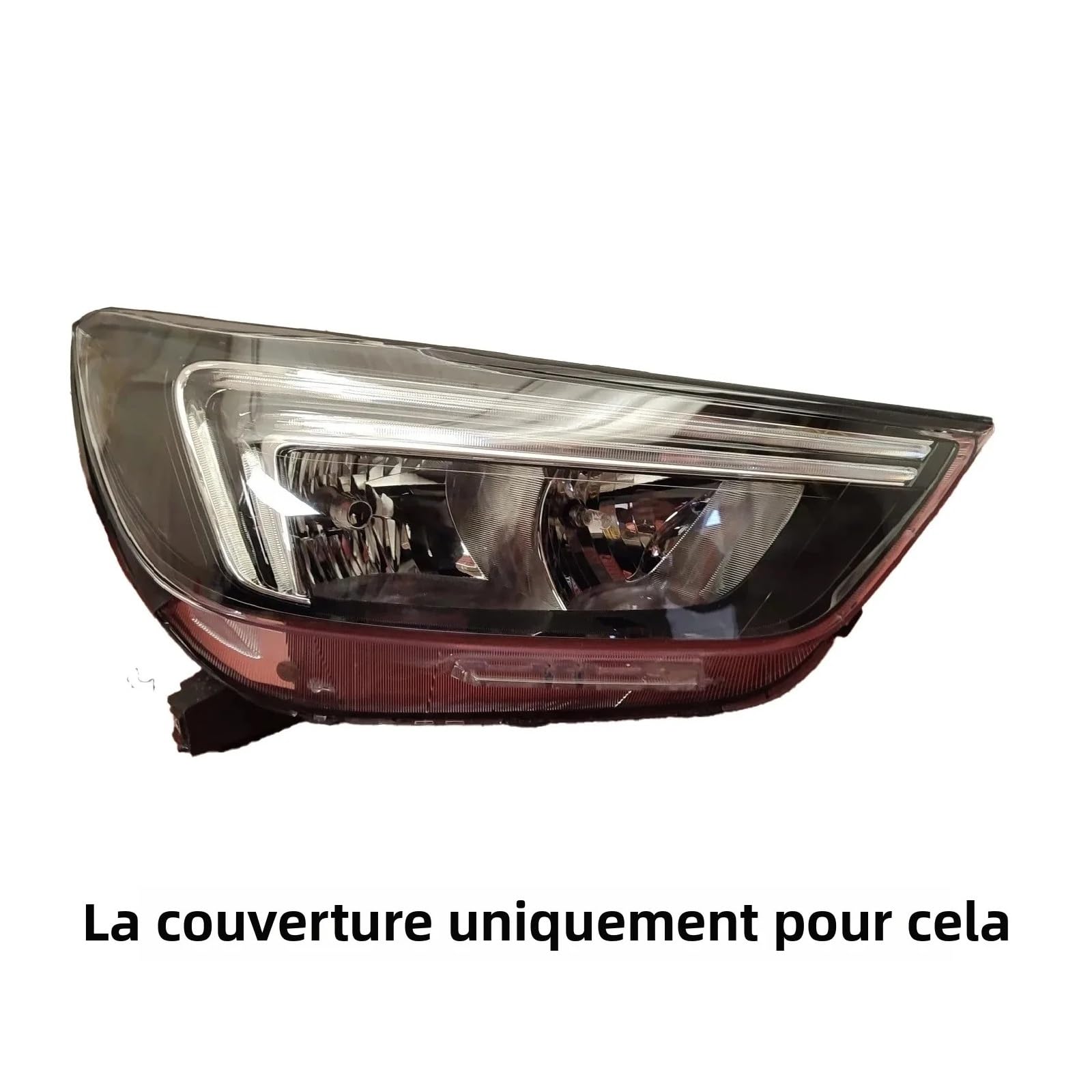 Veicoli Fari Coperchio di Tenuta Per Opel Per Vauxhall Per MOKKA X Cappucci Alogeni Per Abbaglianti Bassi Estensione LED Faro Parapolvere
