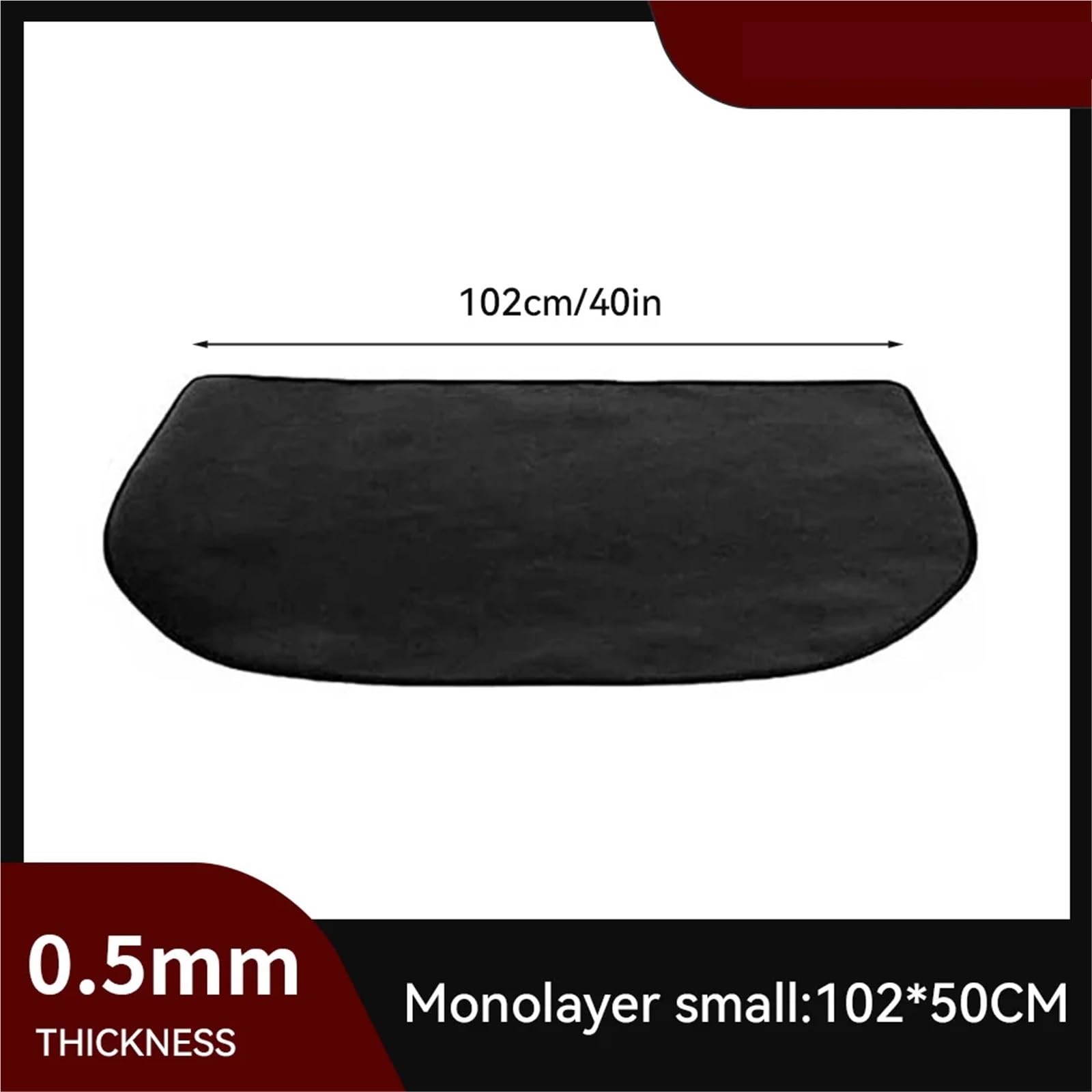 Outdoor Camping Fireproof Fabric Outdoor Camping Fireproof Cloth Fireproof Hearth Rugs Protection Fire Resistant Mat Flame-Retardant Pad ()