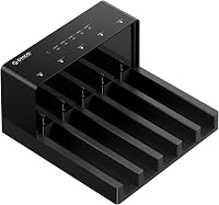 ORICO 5-Bay 6558US3-C Merevlemez Dokkoló - 90TB Tárhely, USB 3.0, Offline Klónozás, 230MB/s, Windows/Mac/Linux Kompatibilis, Fekete 8
