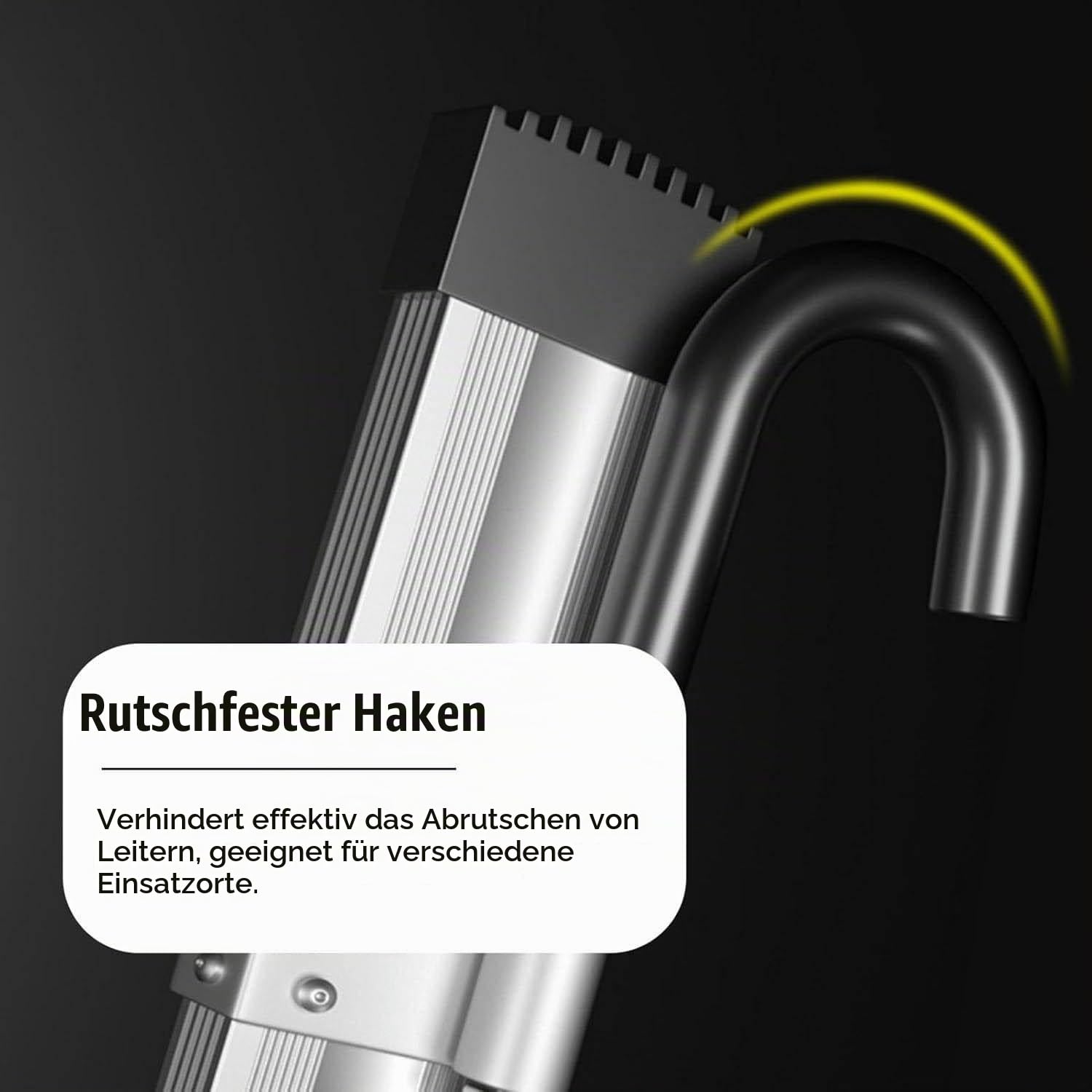 Dachbodentreppe Metall-Dachbodenleiter für Zweistöckiges Haus, Dachbodentreppe, Klappbare Trittleiter, Feuerleiter für Wohnungen, Robuste Dachbodentreppen-Sicherheit 8-10 Step,10 Step