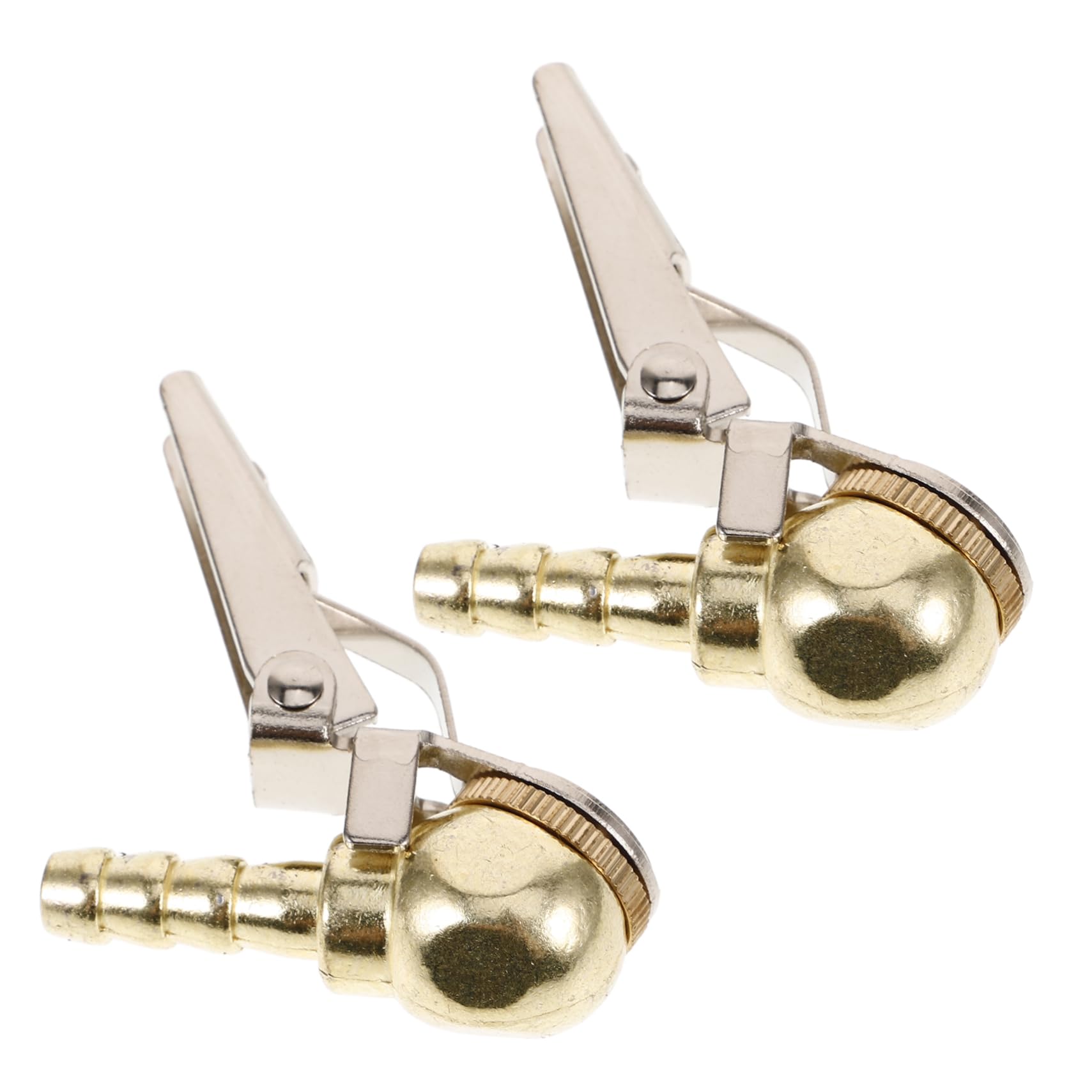 Mikinona 2pcs Tire Air Chuck Locking Inflator Hose Tool for Car Tires Lightweight Portable Compressor Accessory for Quick Inflation Emergencies Design for -Term Use