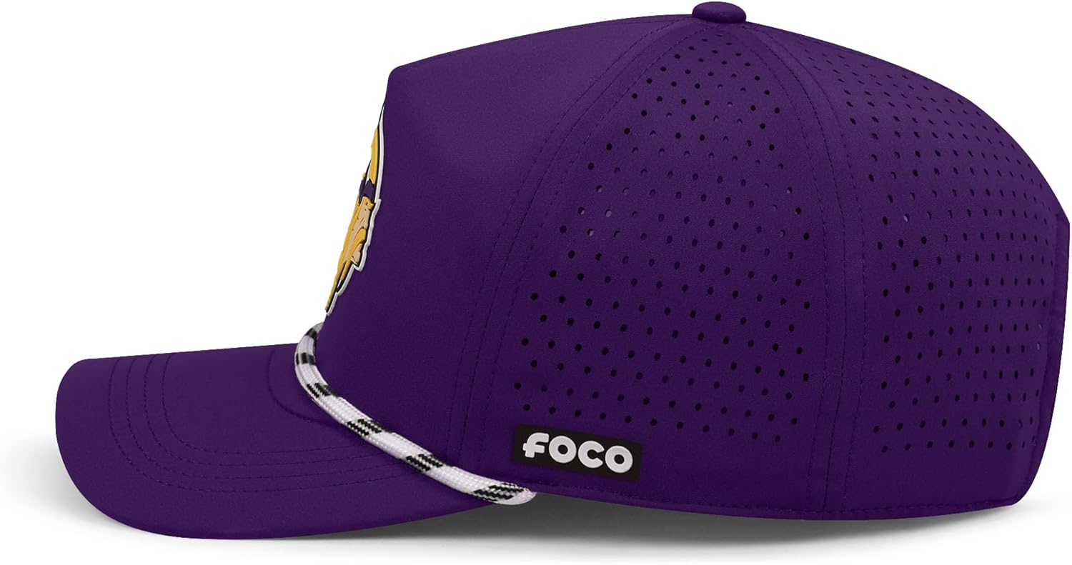 FOCO NFL Mens NFL Team Logo Polyester Rope Marquee Rf Cap Hat