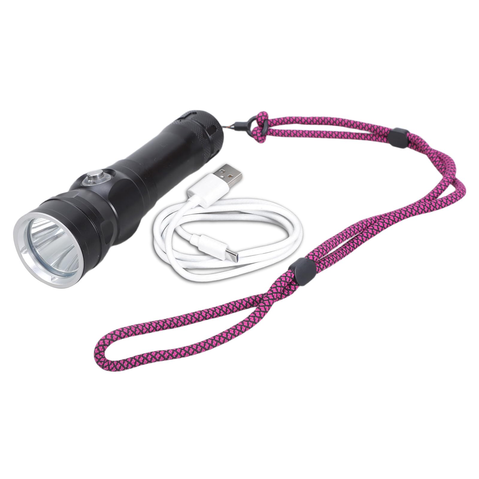 Latarki do nurkowania 1500 lm SST70 latarka LED wodoodporna latarka metalowa tekstura do aktywności na świeżym powietrzu światło eksploracji jaskini
