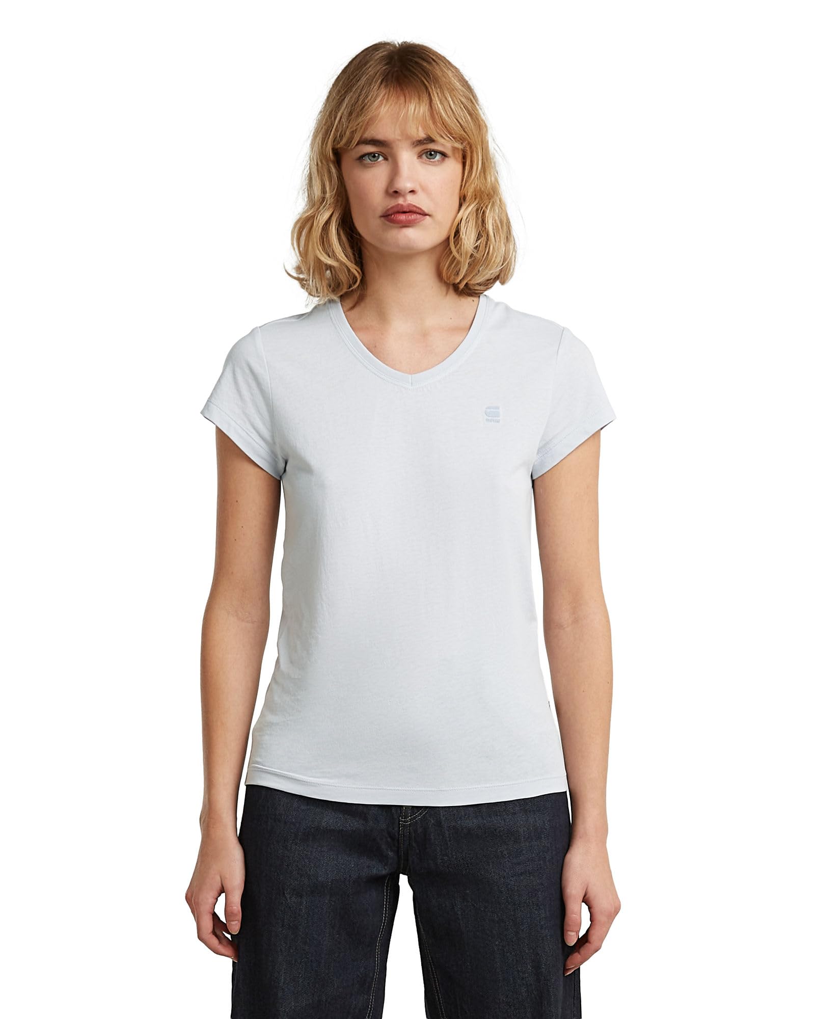 G-Star Women's Moto Slim U-Neck Top