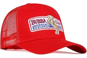 Official Bubba Gump Shrimp Trucker Hat, Unforgettable Forrest Gump Costume Accessory