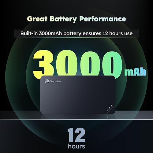 Miniatura 6 de GlocalMe U3 - Dispositivo de punto de acceso móvil 4G LTE con 10 GB de datos USCAMX de 30 días, punto de acceso WiFi portátil para viajes en más de