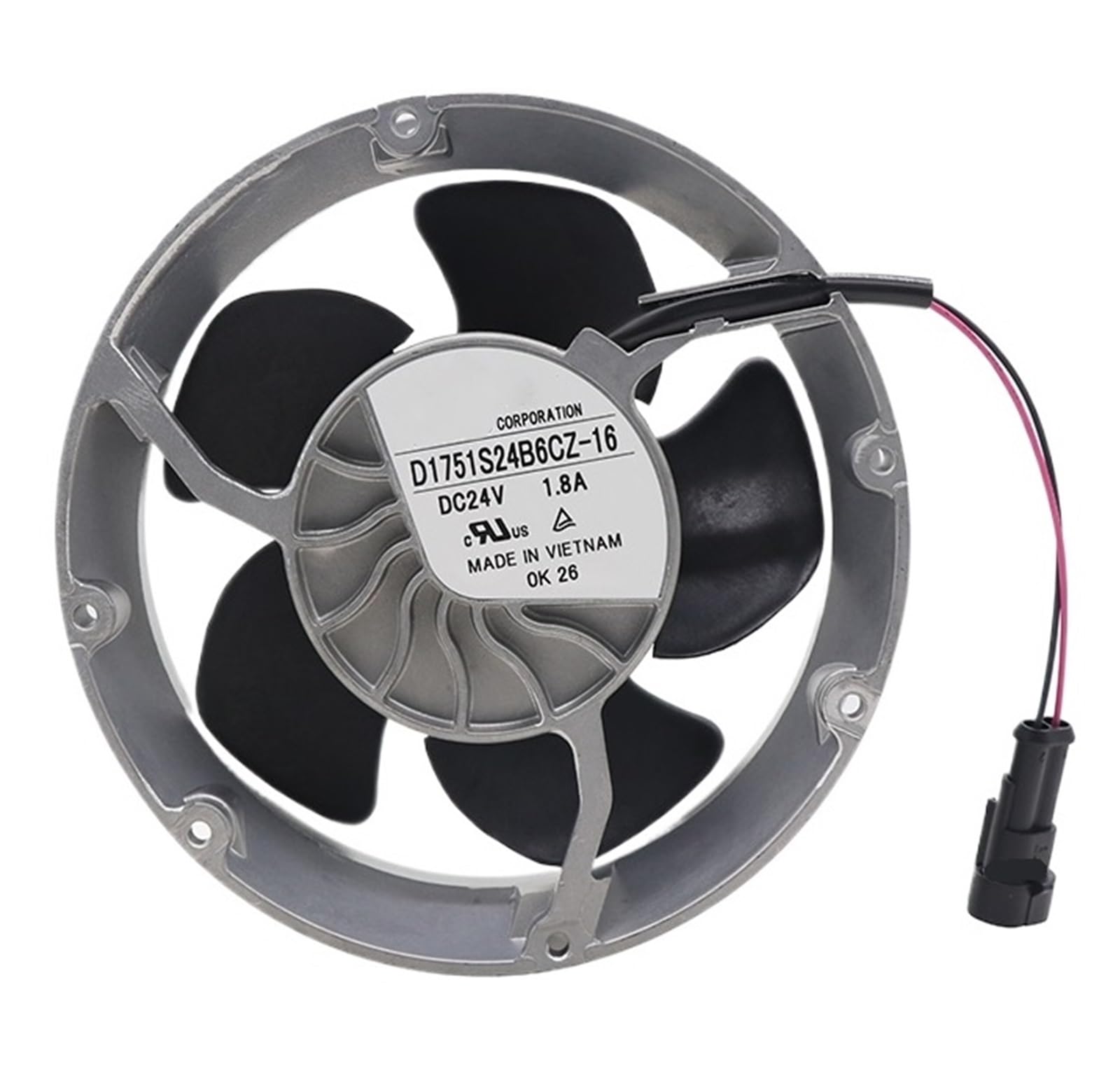 CXDFRSER Axial flow fan D1751S24B6CZ-16 24V 1.8A 43.2W