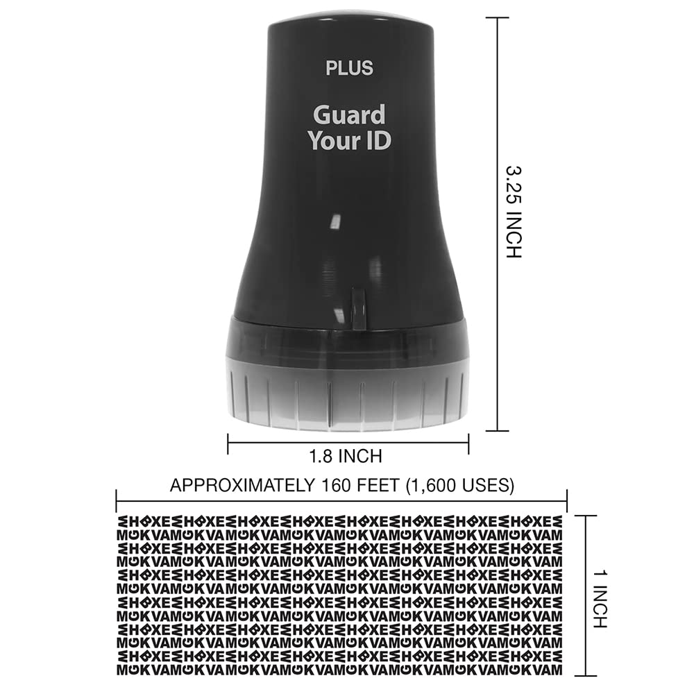 Guard Your ID Szeroki stempel chroniący przed kradzieżą tożsamości, 3-pak do poczty