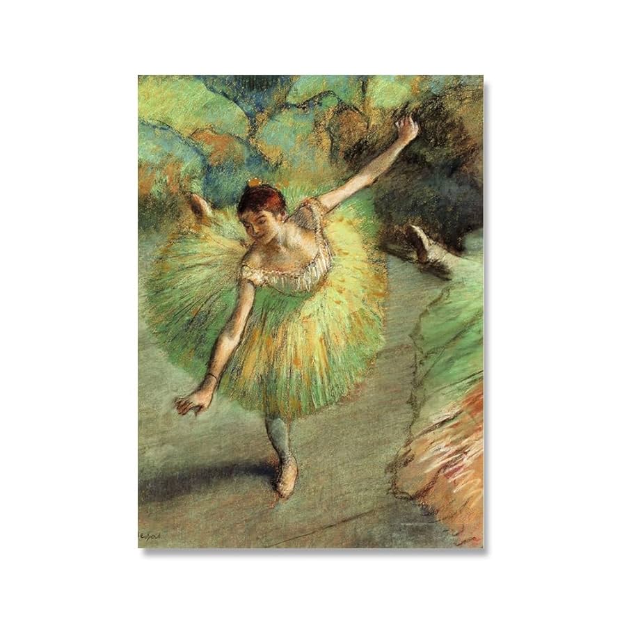 絵画 。壁掛け絵原画【夜空に美しい蔷薇流星雨、楽しくバレエを踊る少女】 絵画 。壁掛け絵原画【夜空に美しい蔷薇流星雨、楽しくバレエを