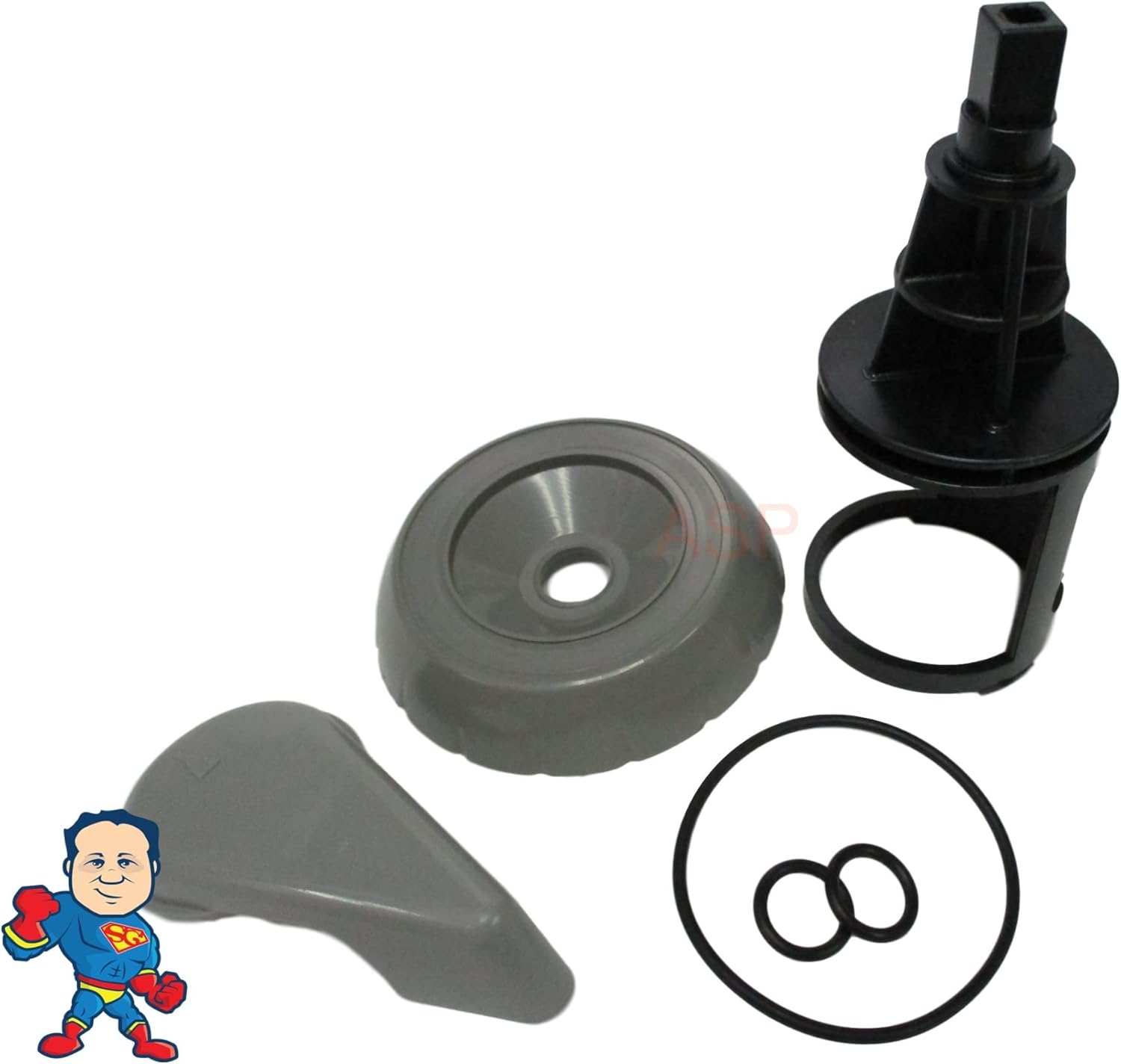 Diverter Valve Spa Gray Hot Tub Stem ORings Cap Handle Kit Amazon.ca