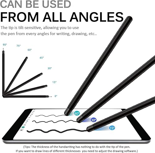 Miniatura 4 de Miimall S Pen - Lápiz capacitivo para Samsung Galaxy S23S22 Ultra S, S23S22 Ultra S Pen con 3 puntaspuntas sin Bluetooth alta sensibilidad S Pen de